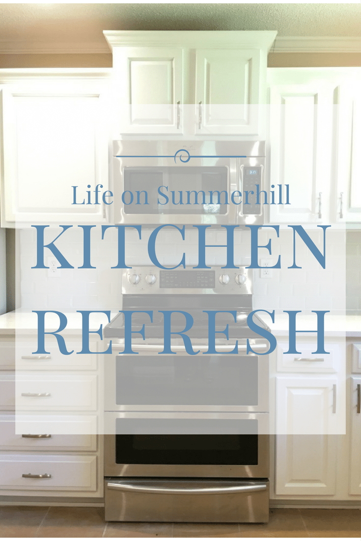KITCHEN REFRESH PLAN LIFE ON SUMMERHILL