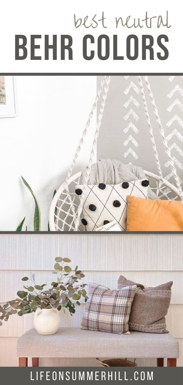 Best Behr Neutral Paint Colors LIFE ON SUMMERHILL