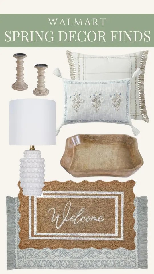 Walmart Home Decor MustHaves for Spring Summer 2024