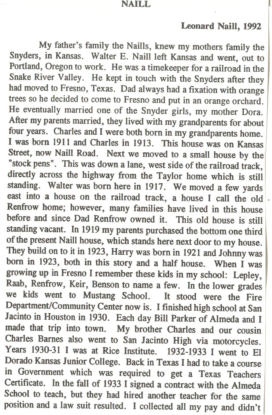 Juliff, Texas, Fort Bend County, Texas