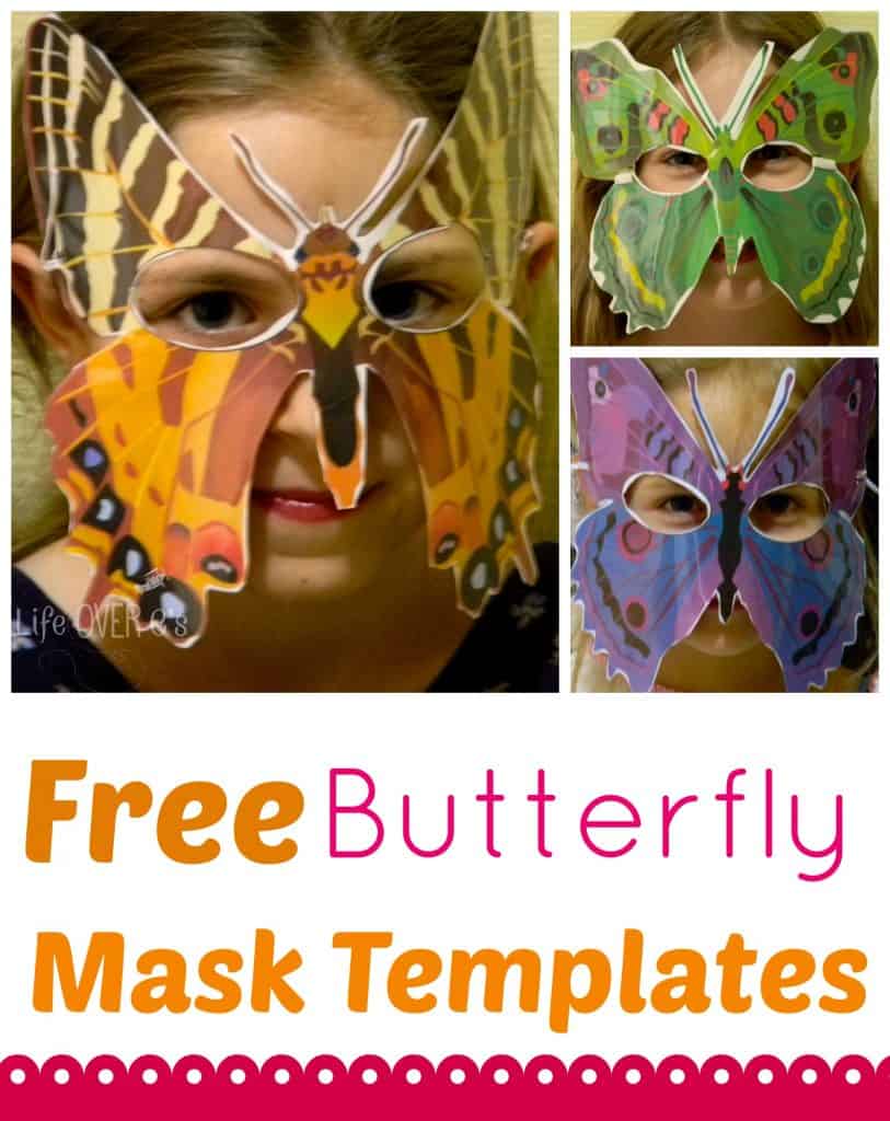 Free Butterfly Mask Templates