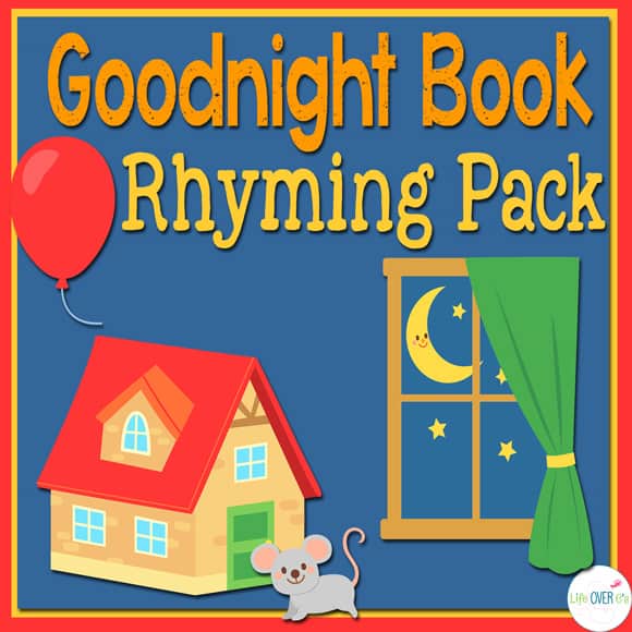 Free Rhyming Activities for Goodnight Moon