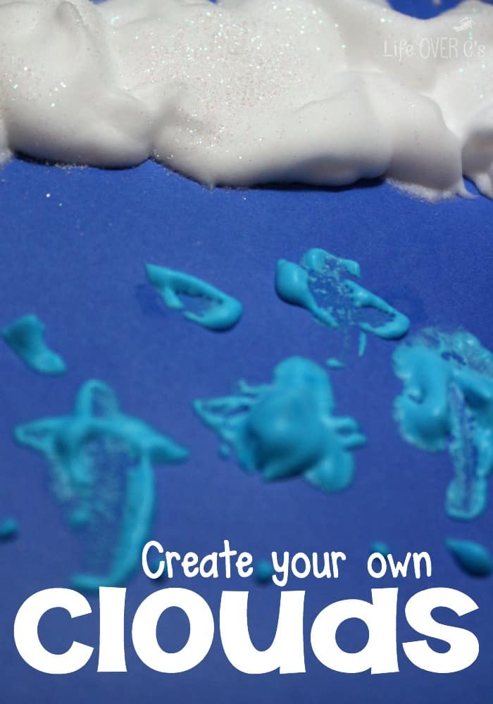 Create Your Own Clouds with Preschoolers