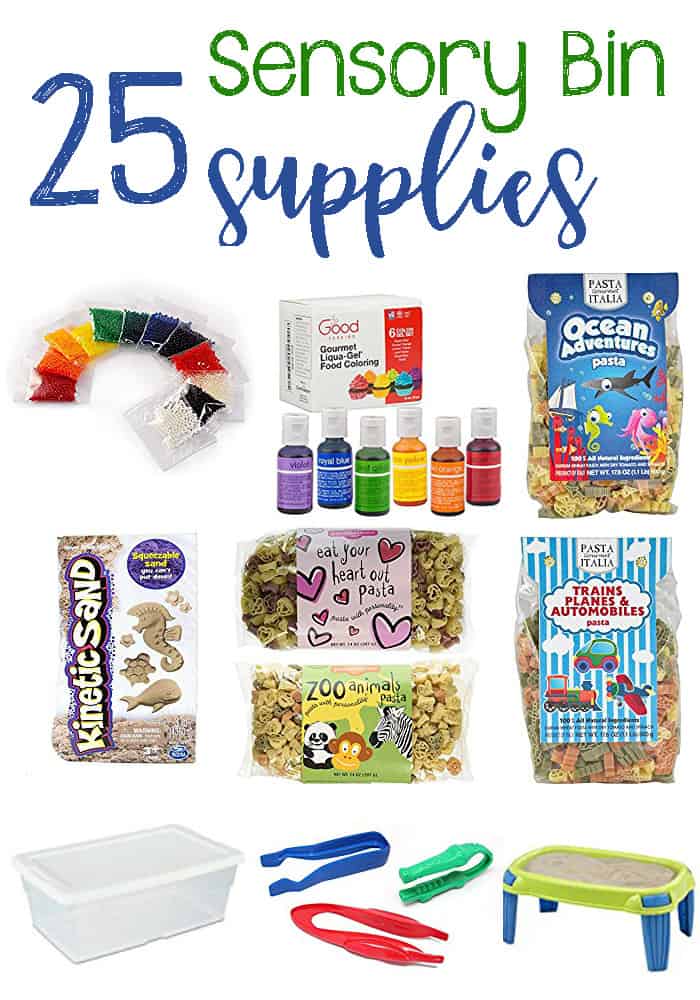 25+ Sensory Bin Supplies and Tools Your Kids Will Love