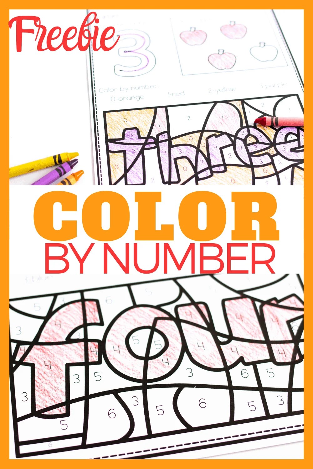 Turn your photos into custom color-by-number pages!