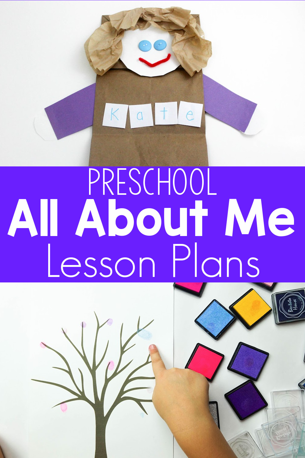 All About Me Preschool Lesson Plans
