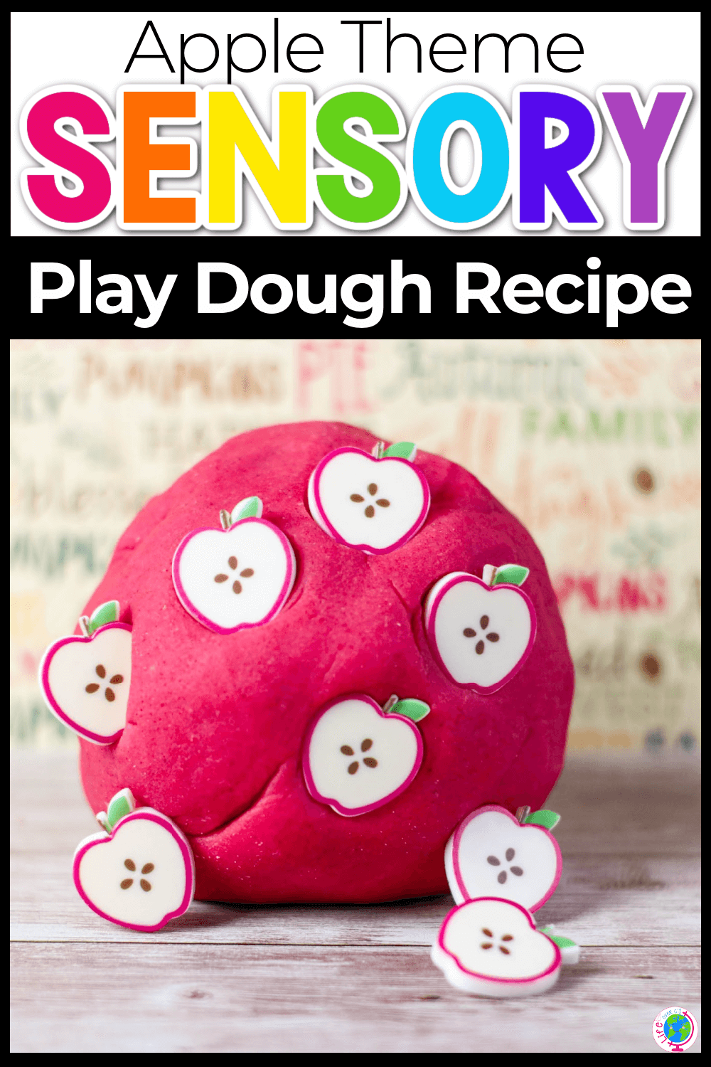 Easy NoCook Apple Cinnamon Play Dough Recipe