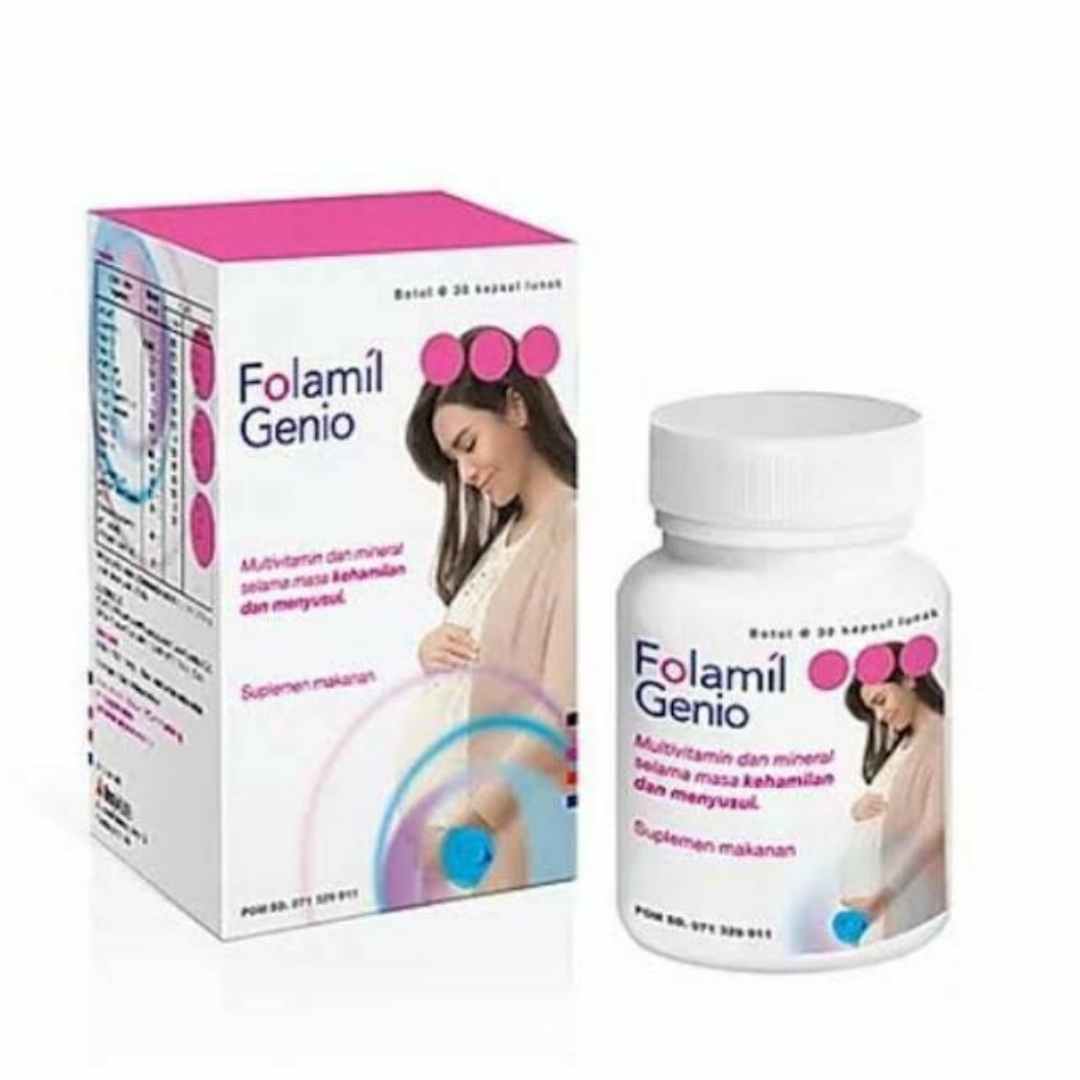 VITAMIN FOLAMIL GENIO Multivitamin untuk Nutrisi Otak