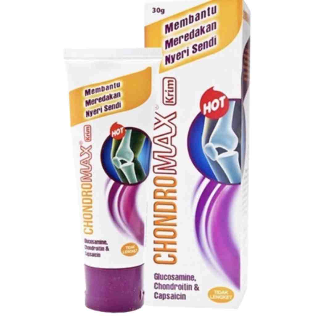 CHONDORMAX CREAM 30 Gr Glucosamine & Chondroitin Pereda Nyeri Sendi