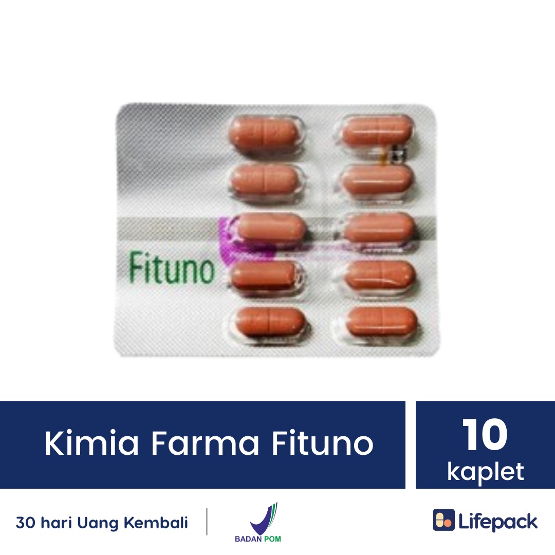 Kimia Farma Fituno - 30 kaplet - Suplemen Daya Tahan Tubuh | Lifepack.id