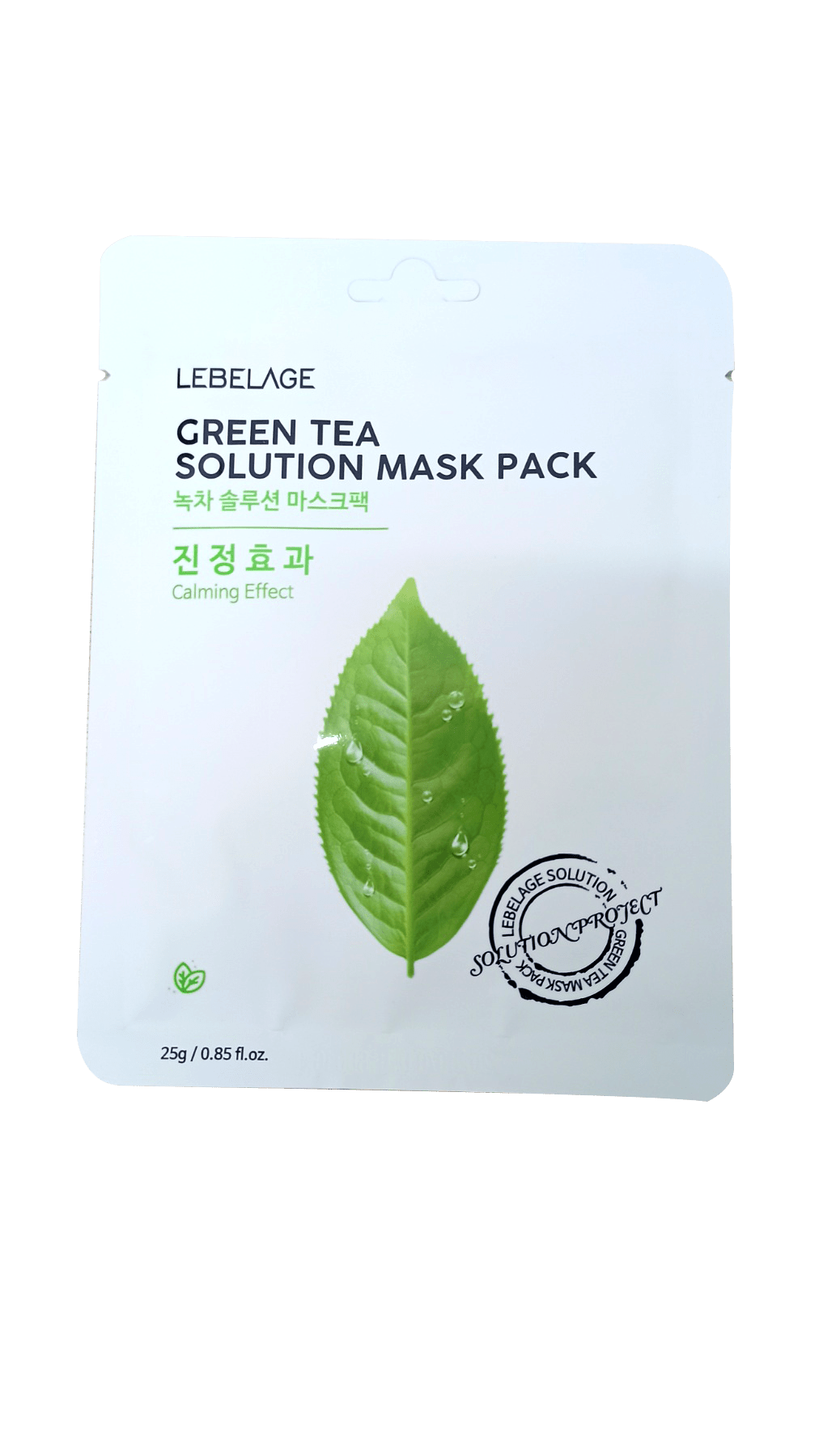 Lebelage Face Mask Solution Green Tea 25g LifePlus