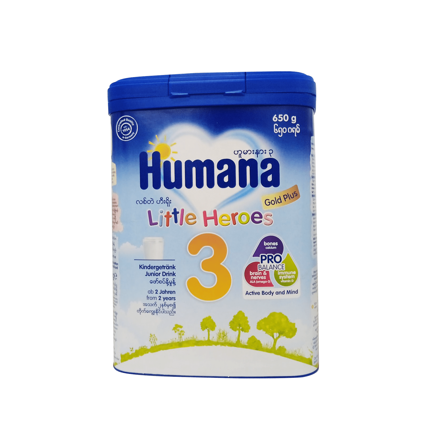 Humana Milk Powder Gold Plus Stage3 Follow On Milk 650g LifePlus