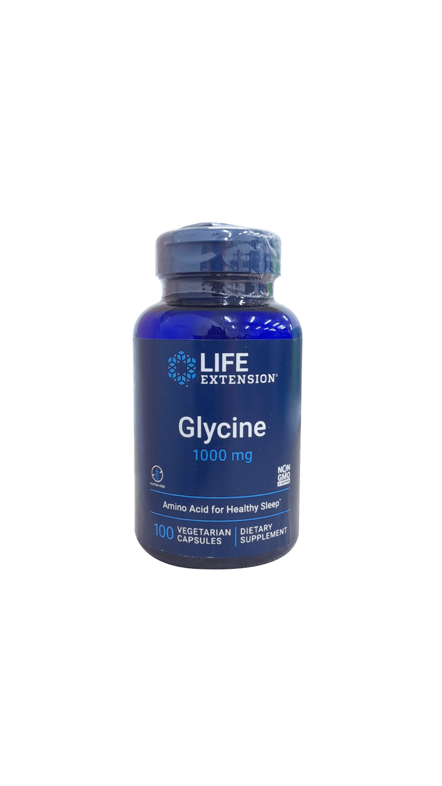 LifeExtension Glycine 1000mg Cap 100's LifePlus