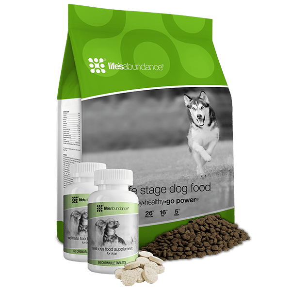 All Stage Daily Nutrition Dog Food System Supplements and Food