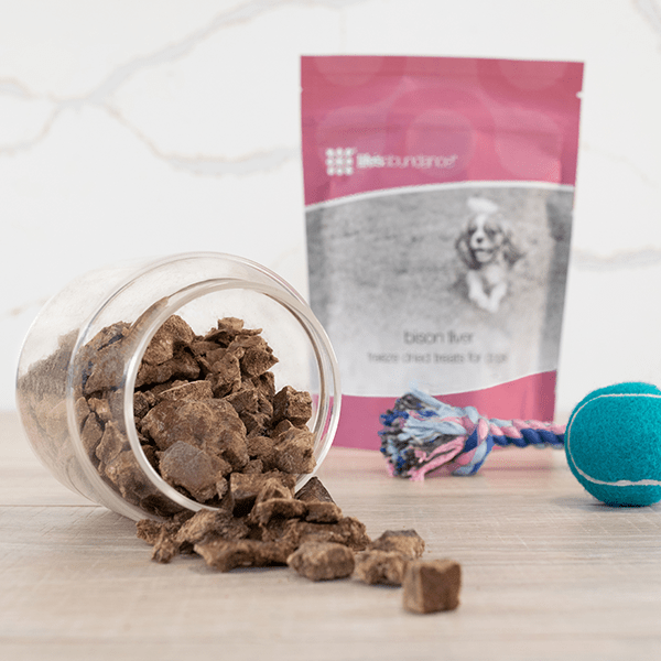 Bison Liver FreezeDried Treats for Dogs