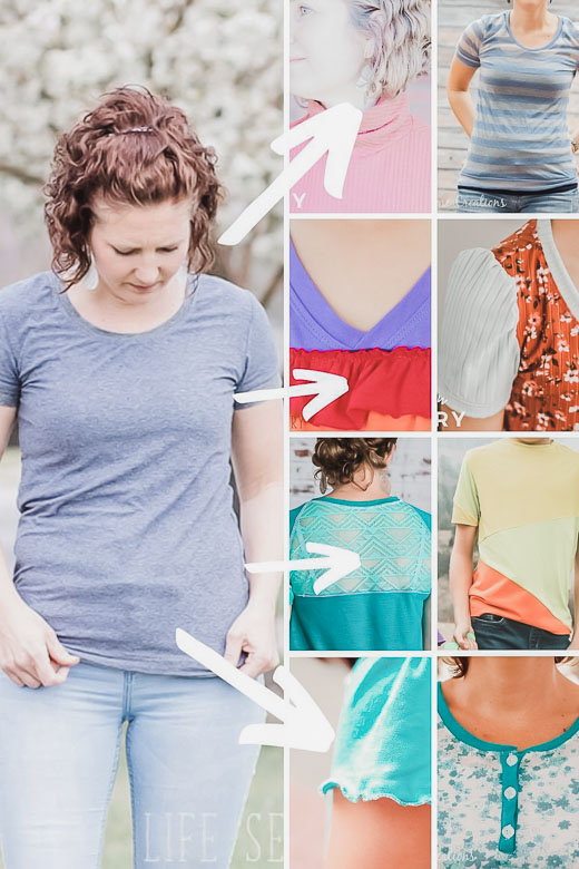 Tshirt sewing hacks and tutorials Life Sew Savory