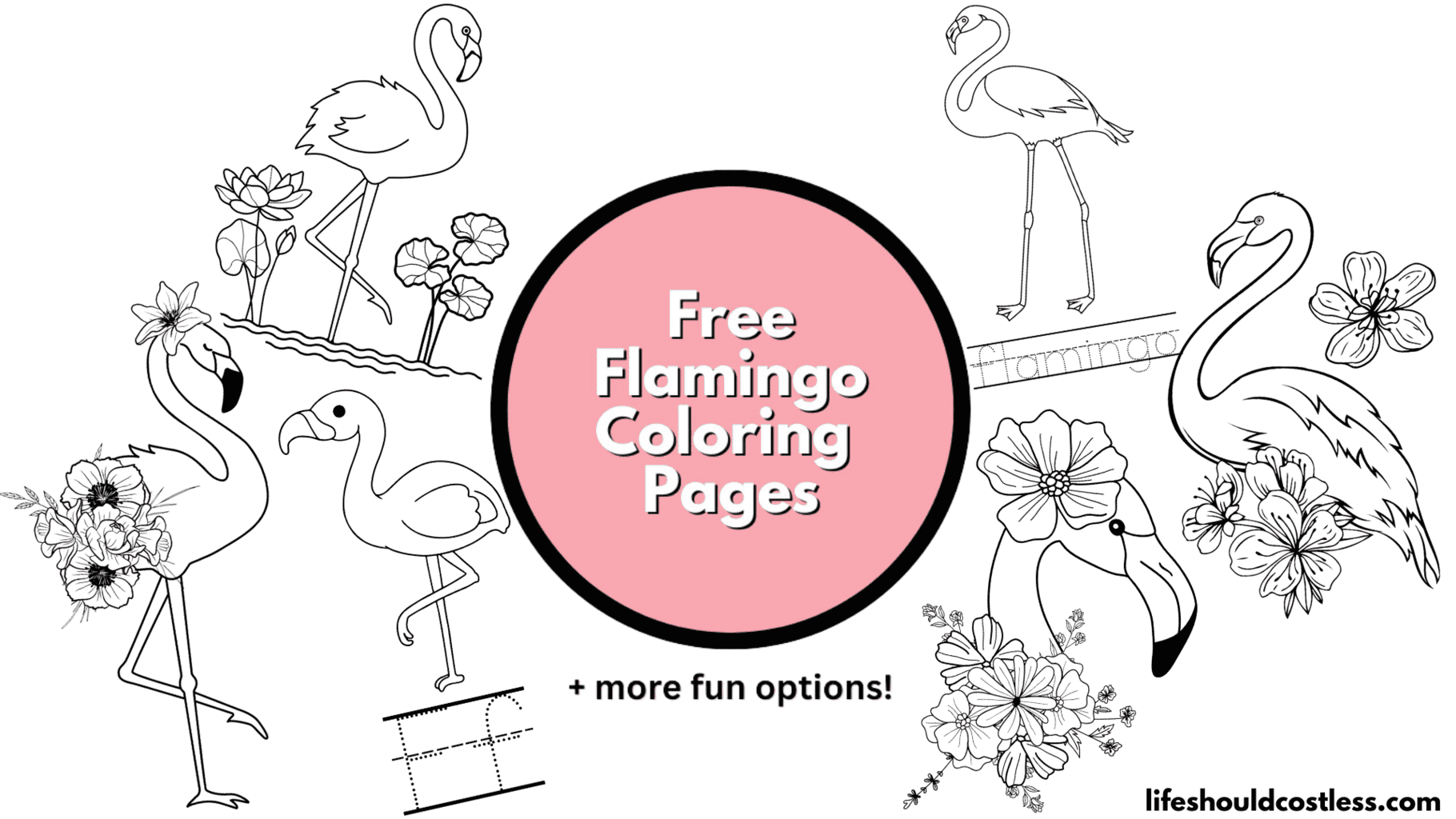 Pink Coloring Pages