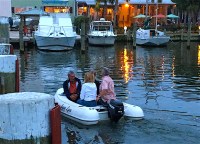 Scott’s “water taxi” 