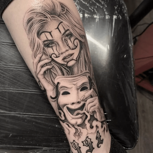 Tattoo Catrina Palhaça Significado Anime Keren Tatuagem Chicana !! Significado e algumas inspirações pra sua próxima