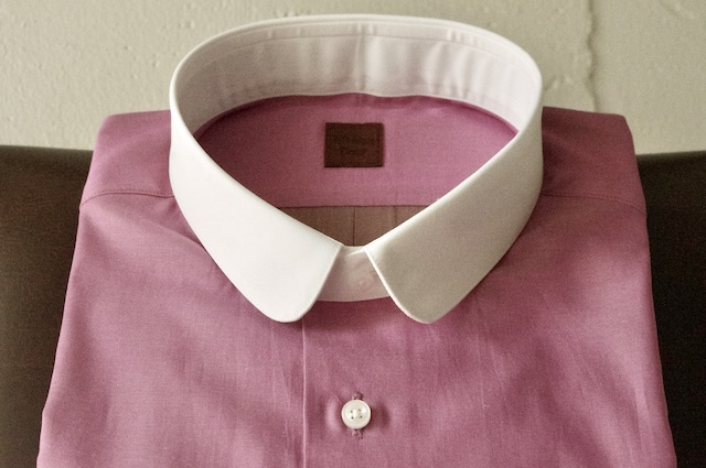 ラウンドカラー 丸衿 シャツのオーダーメイドを承ります Lifestyleorder 目黒のオーダーメイド専門店ライフスタイルオーダー