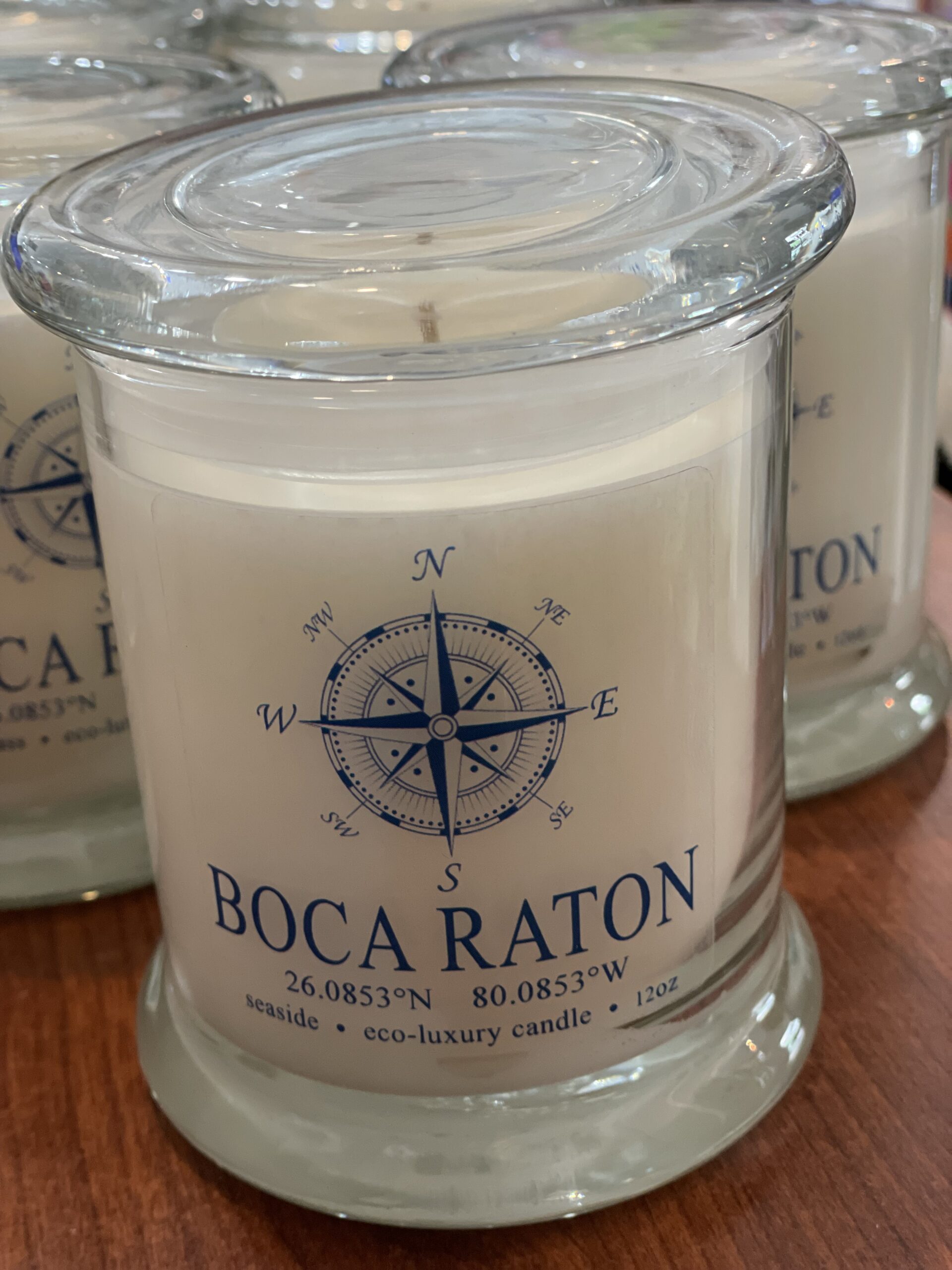 Boca Raton Seaside Scented Candle Lifestyles Giftware
