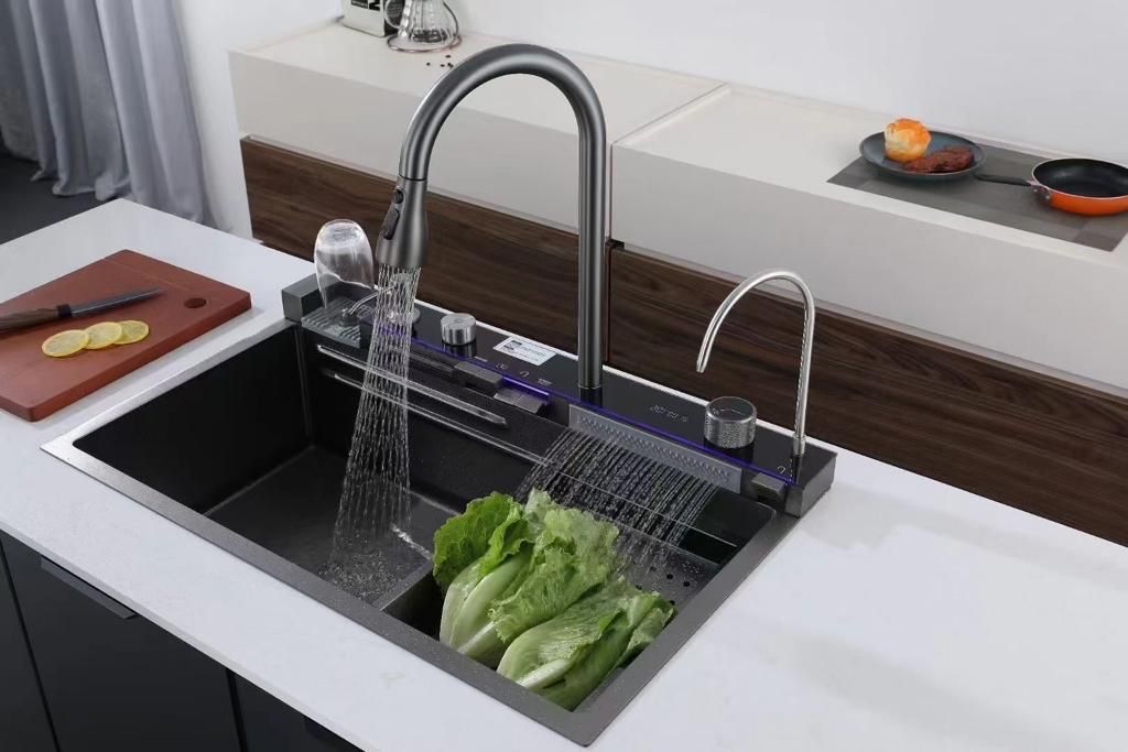 Digital Workstation Kitchen Sink with RO Tap Buy Online on Lifetime