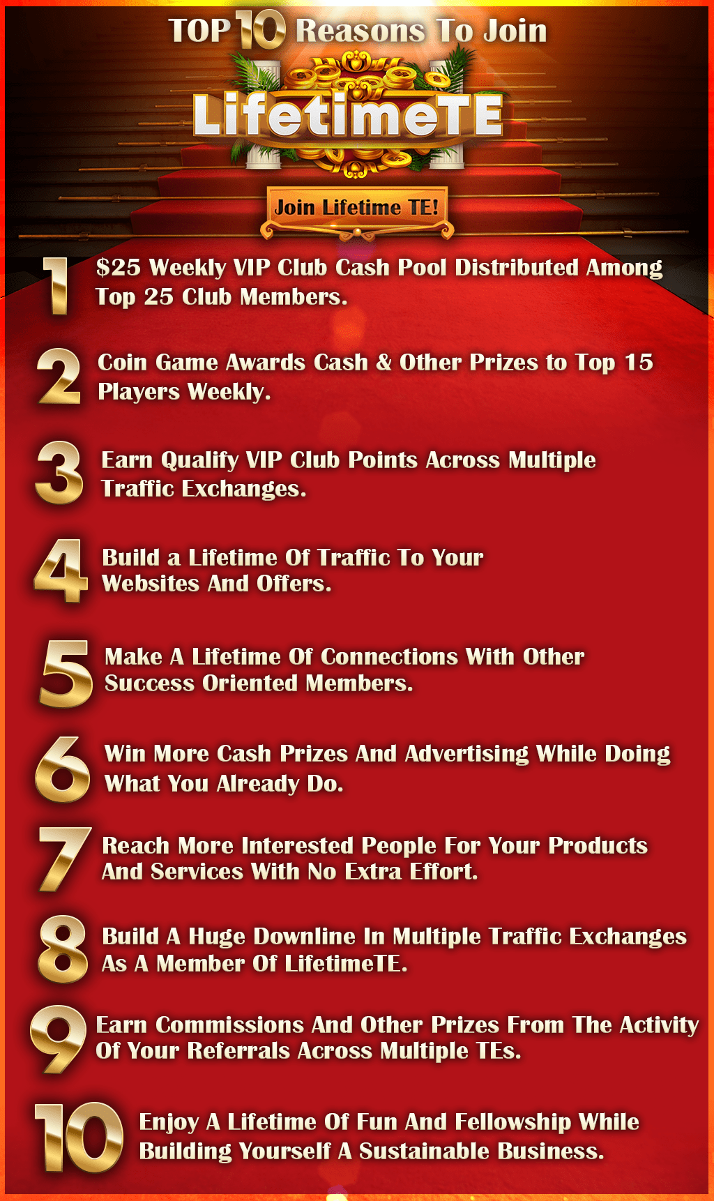 Top 10 Reasons To Join Lifetime TE