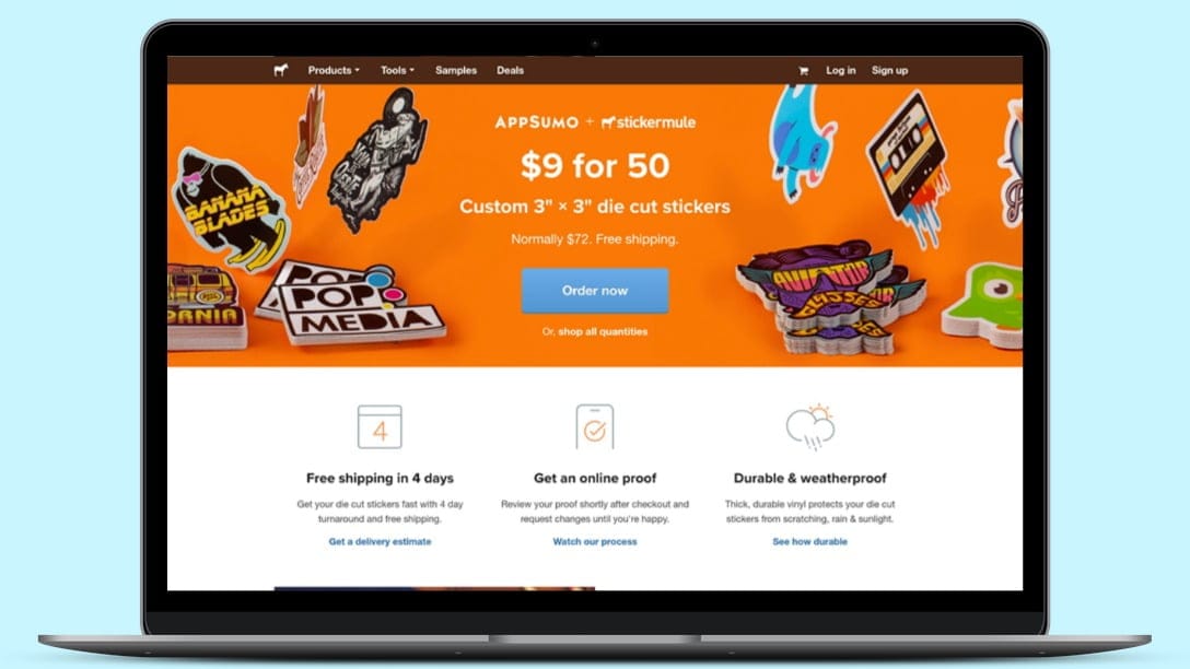 Sticker Mule Lifetime Deal