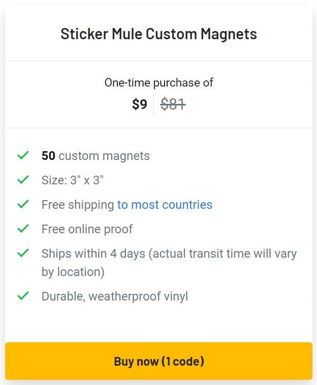 Sticker Mule Custom Lifetime Deal