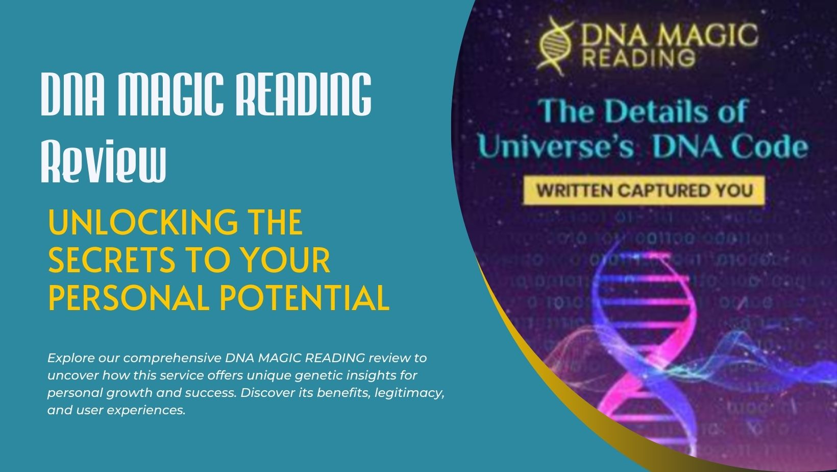 DNA MAGIC READING Review Unlock Your Potential