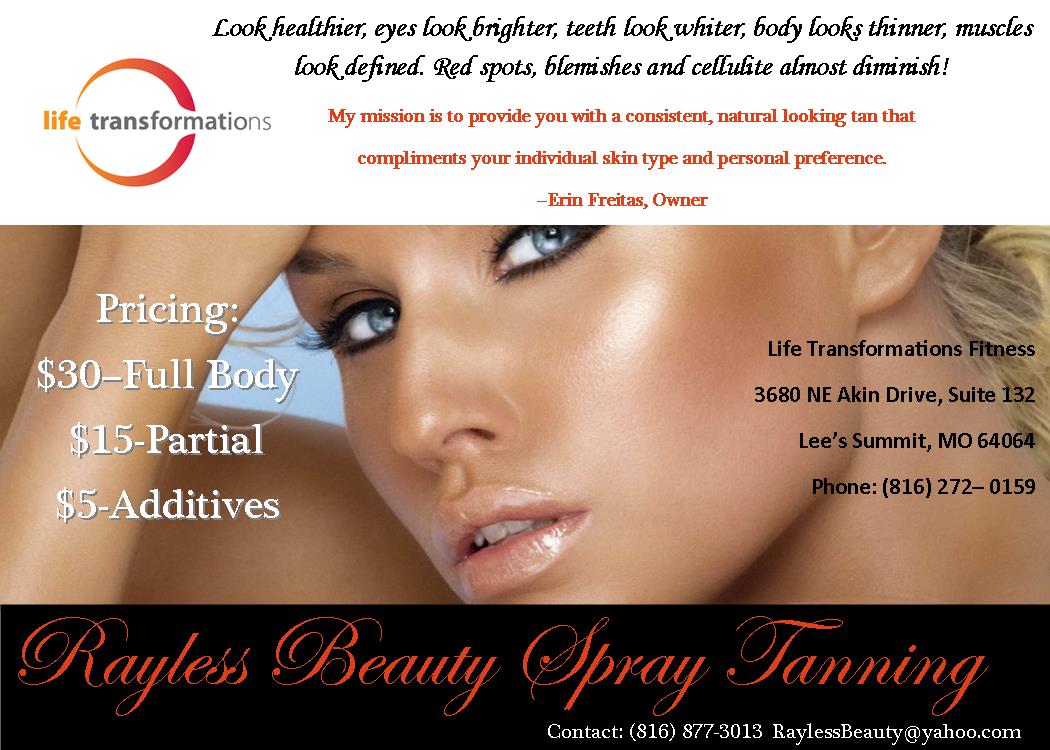 Spray Tanning and Massage Life Transformations