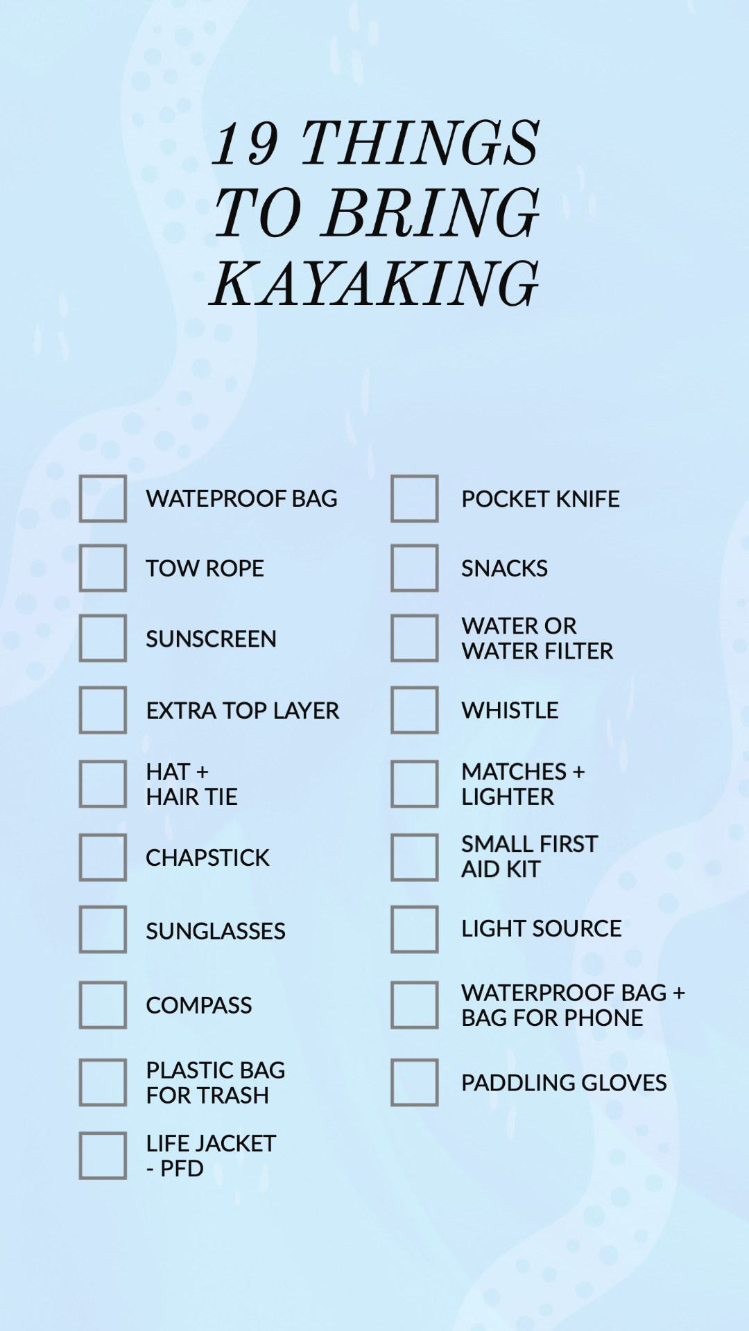 Kayaking 101 Life Under Five Two