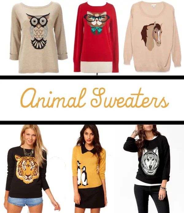 Animal Sweaters Life Unsweetened