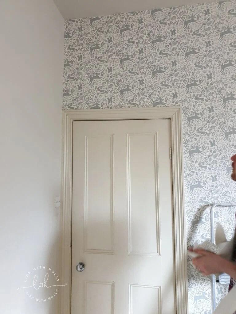 How to Use Paste the Wall Wallpaper Holly's Room Mini Makeover
