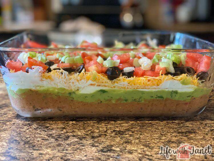 Greek 7 Layer Dip Recipe HomeMade Life with