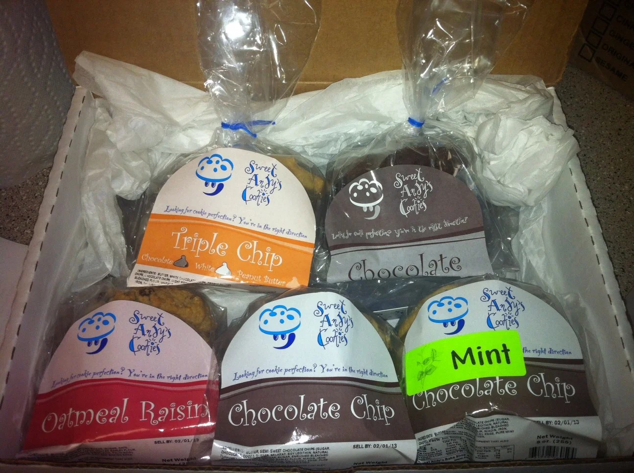 Sweet Andy's Cookies Giveaway Life With Kathy