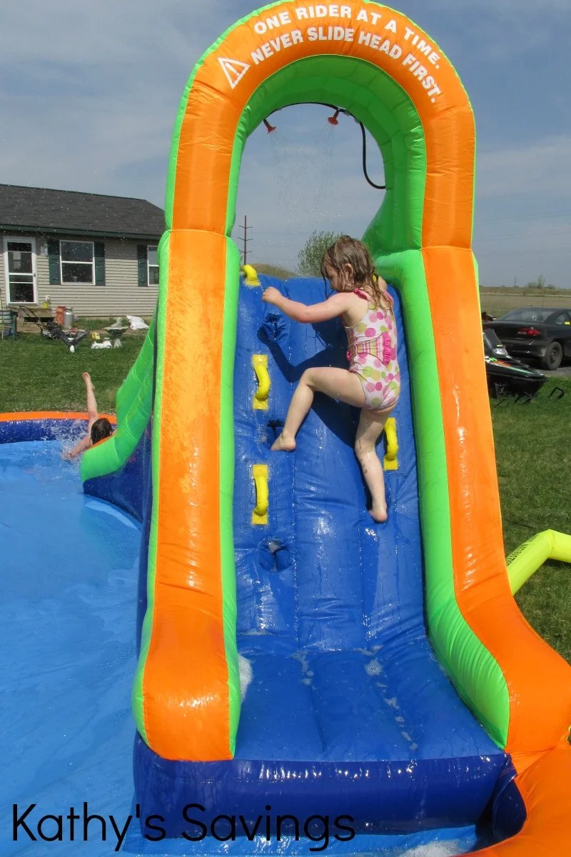 Blast Zone Hydro Rush Inflatable Water Park Life With Kathy