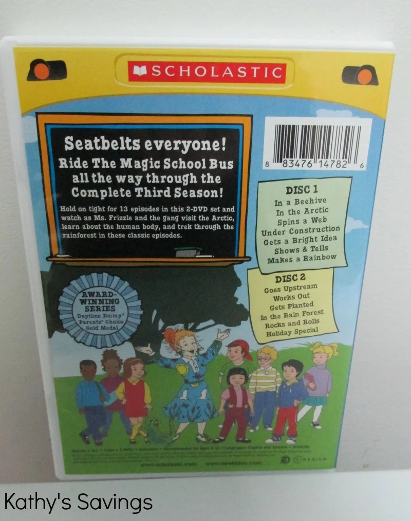 The Magic School Bus Season 3 Life With Kathy