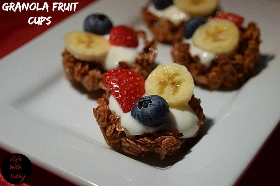 Granola Fruit Cups Life With Kathy