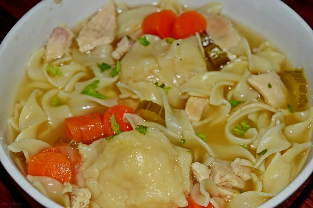 Easy Dinner With No Yolks Noodles Life With Kathy