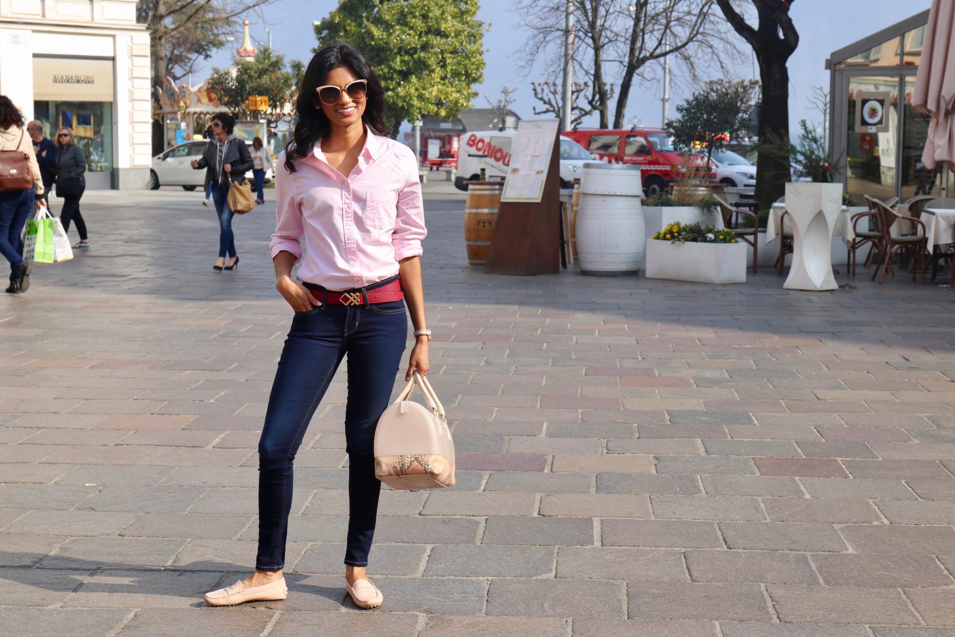 How I Style the Oxford Shirt Life with Laila