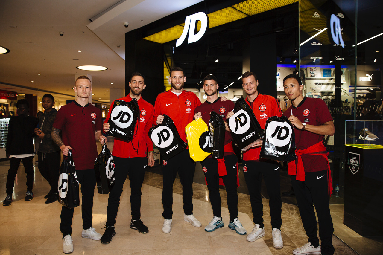 JD Sports Opens Their First Sydney Store At Parramatta Westfield
