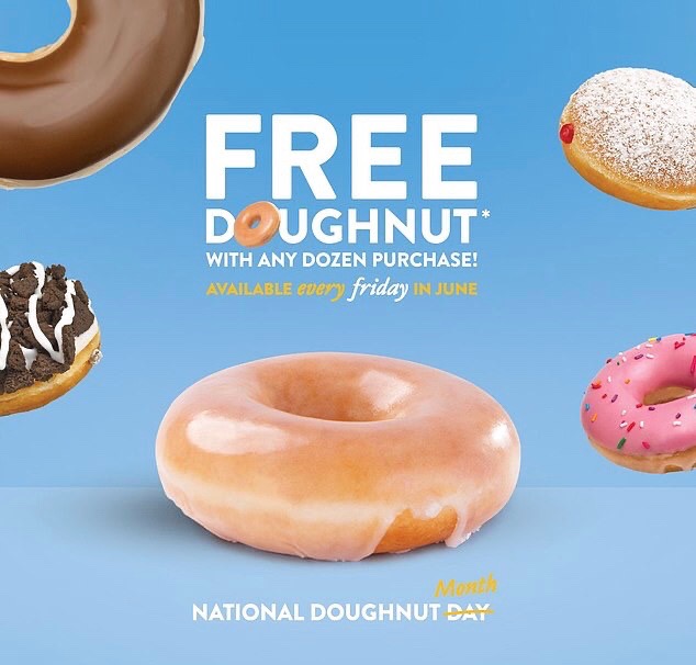How To Cop Free Krispy Kreme Doughnuts In June lifewithoutandy