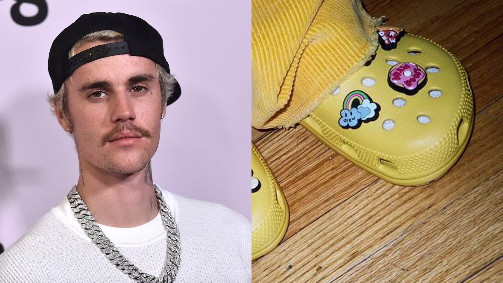 Justin Bieber Officially Unveils New Crocs Collaboration lifewithoutandy