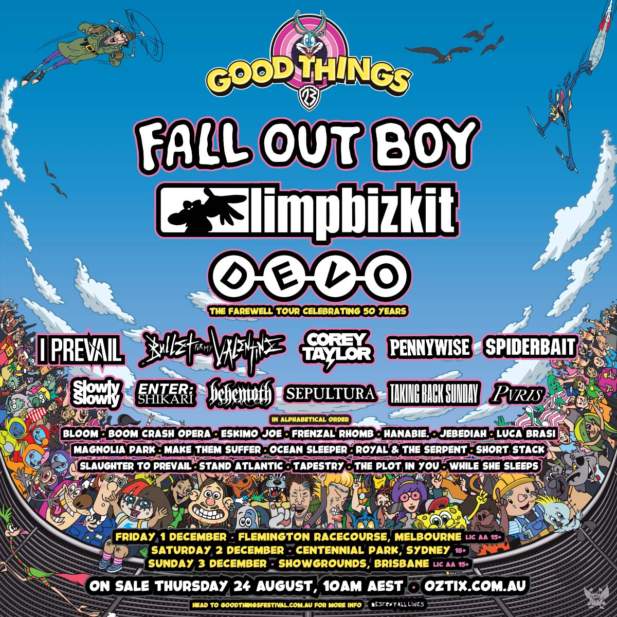 Good Things Festival Is Back With A Tasty Summer Lineup Ft. Fall Out