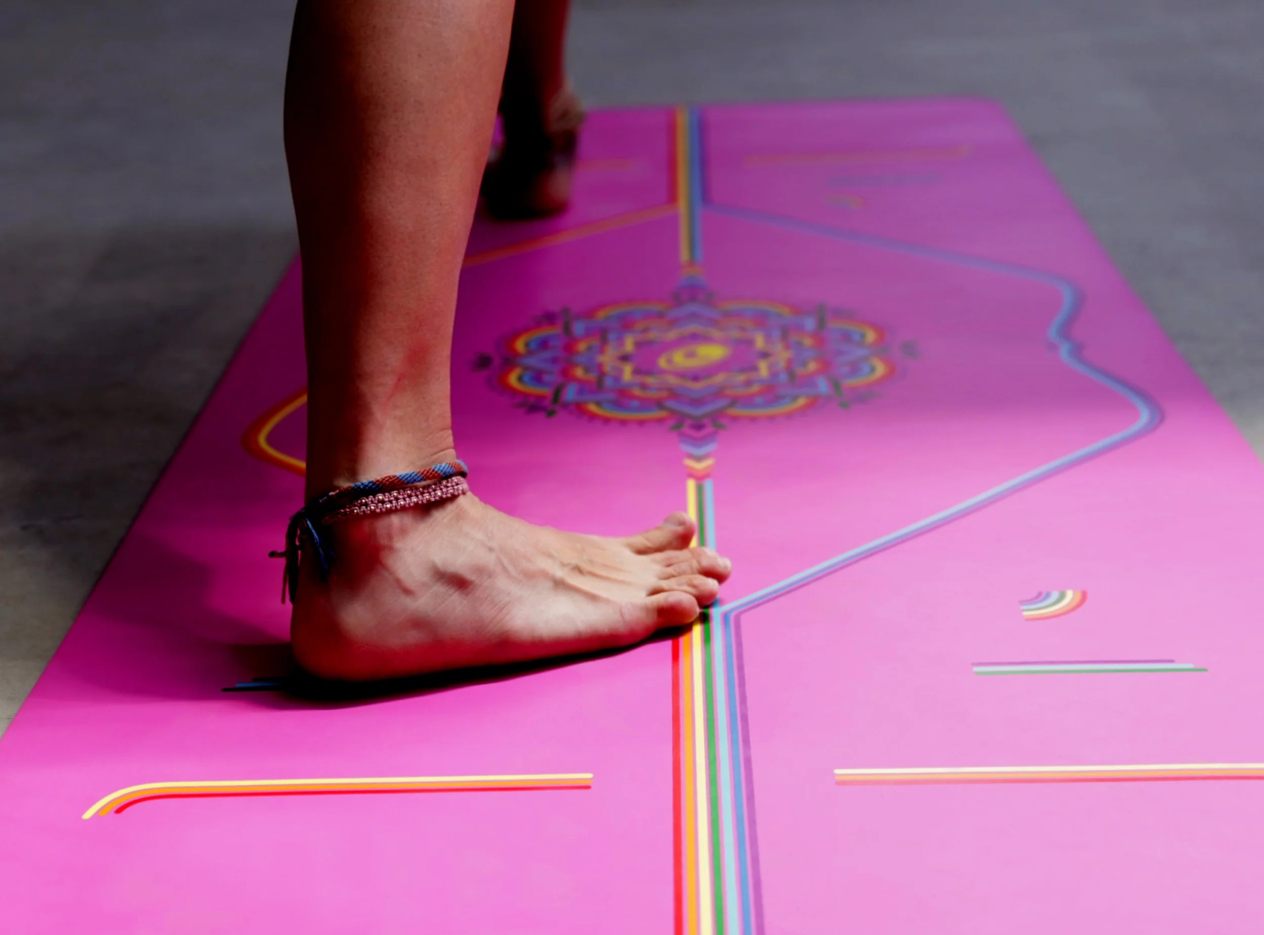 Printed Yoga Mats Environmental Inks Liforme tagged "colourblack"