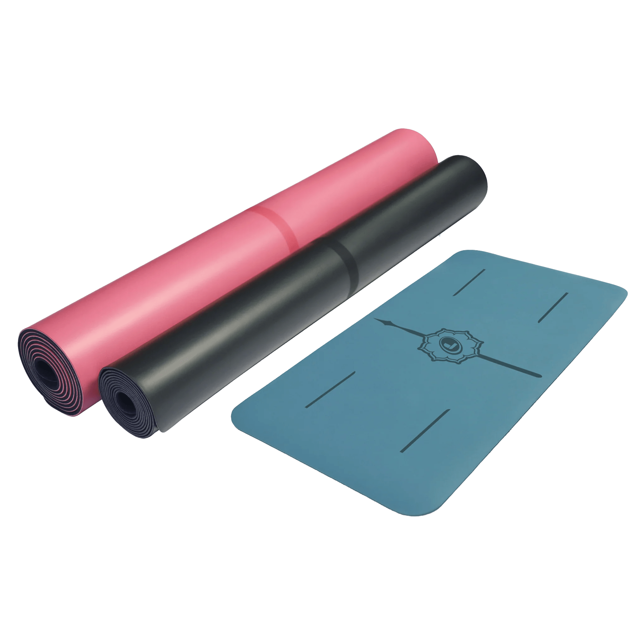 Liforme Classic Yoga Mat, Travel & Pad Bundle