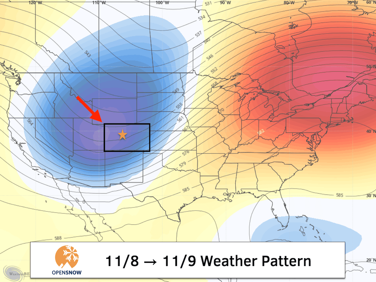 First 20202021 Forecast I70 Daily Snow Snow Forecast