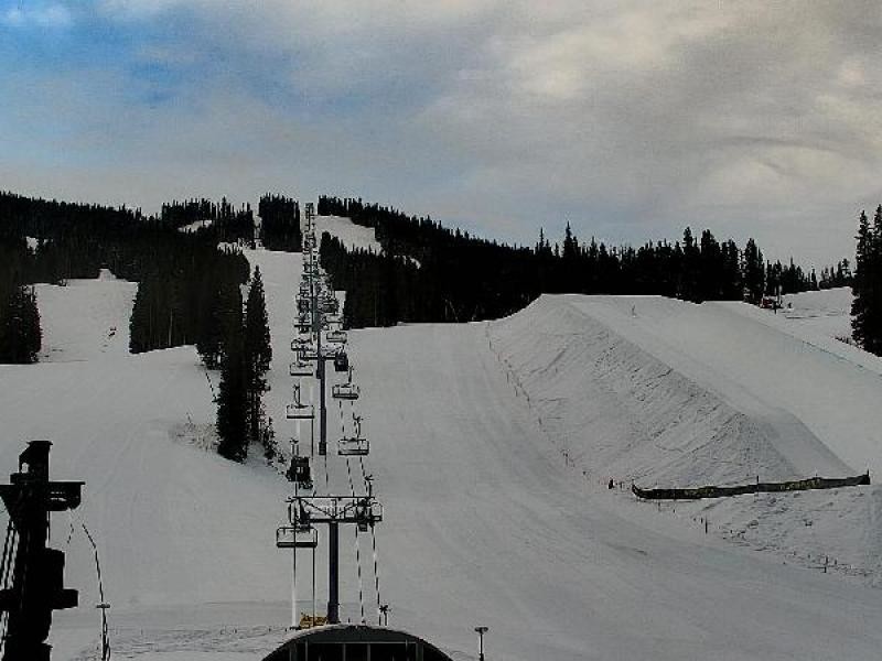 Clouds and showers hang around Copper Copper Mountain Daily Snow