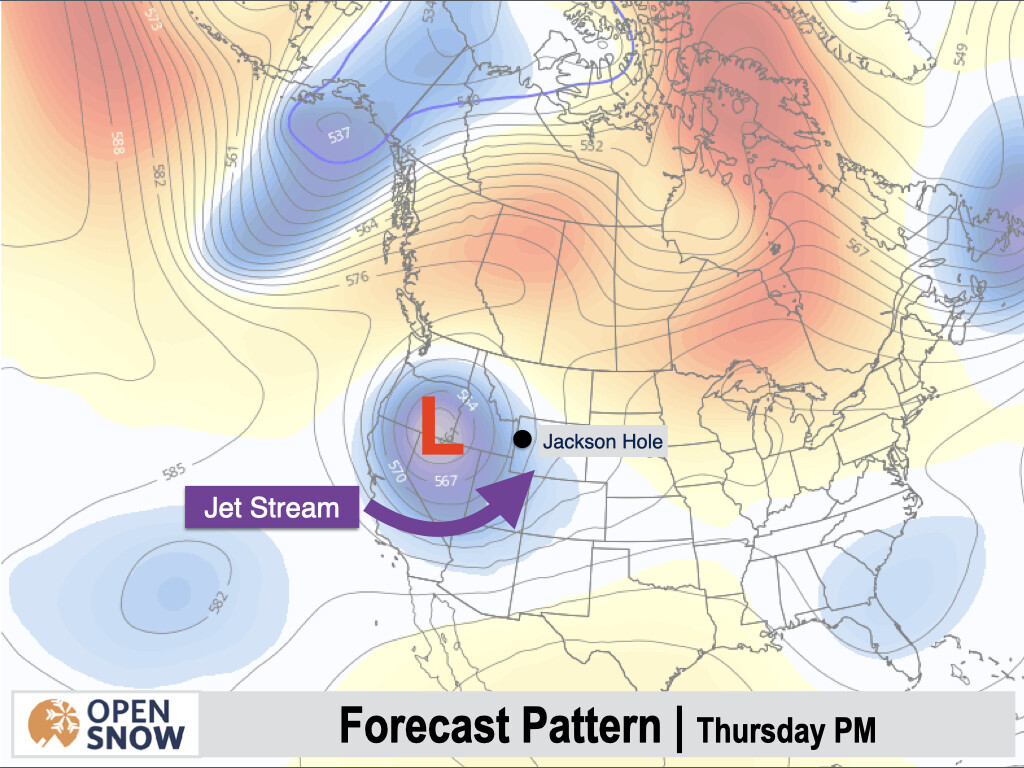 Cooler Temps, Valley Rain, & HighElevatio... Jackson Hole Daily Snow